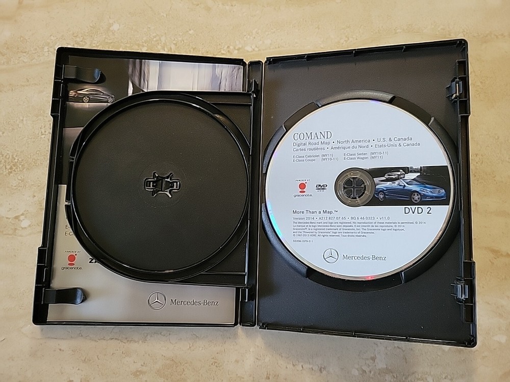 Mercedes-Benz Navigation DVD for Command 2014 for E-Class MY 10 and 11