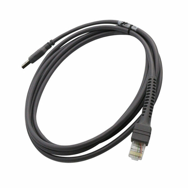 50pcs USB Cable For Symbol Barcode Scanner LS2208 LS4208 DS6878 CBA-U01-S07ZAR