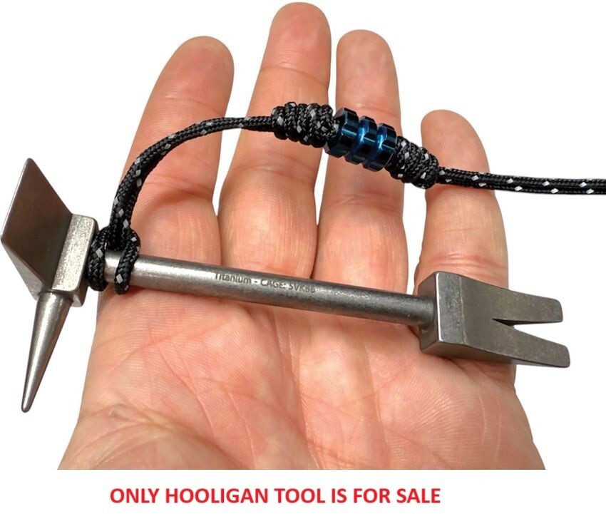 Maratac Hooligan Tool 4" Duckbill Incline Tapered Peak Nail Puller Pry Tool USA