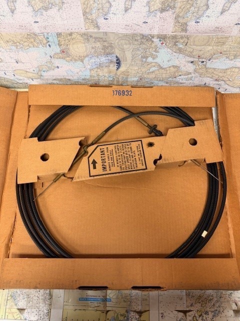 Johnson Evinrude OMC #377378 377378A Control Cable Assembly 18FT.