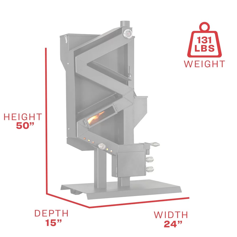 Wiseway Gravity Fed Non-electric Pellet
