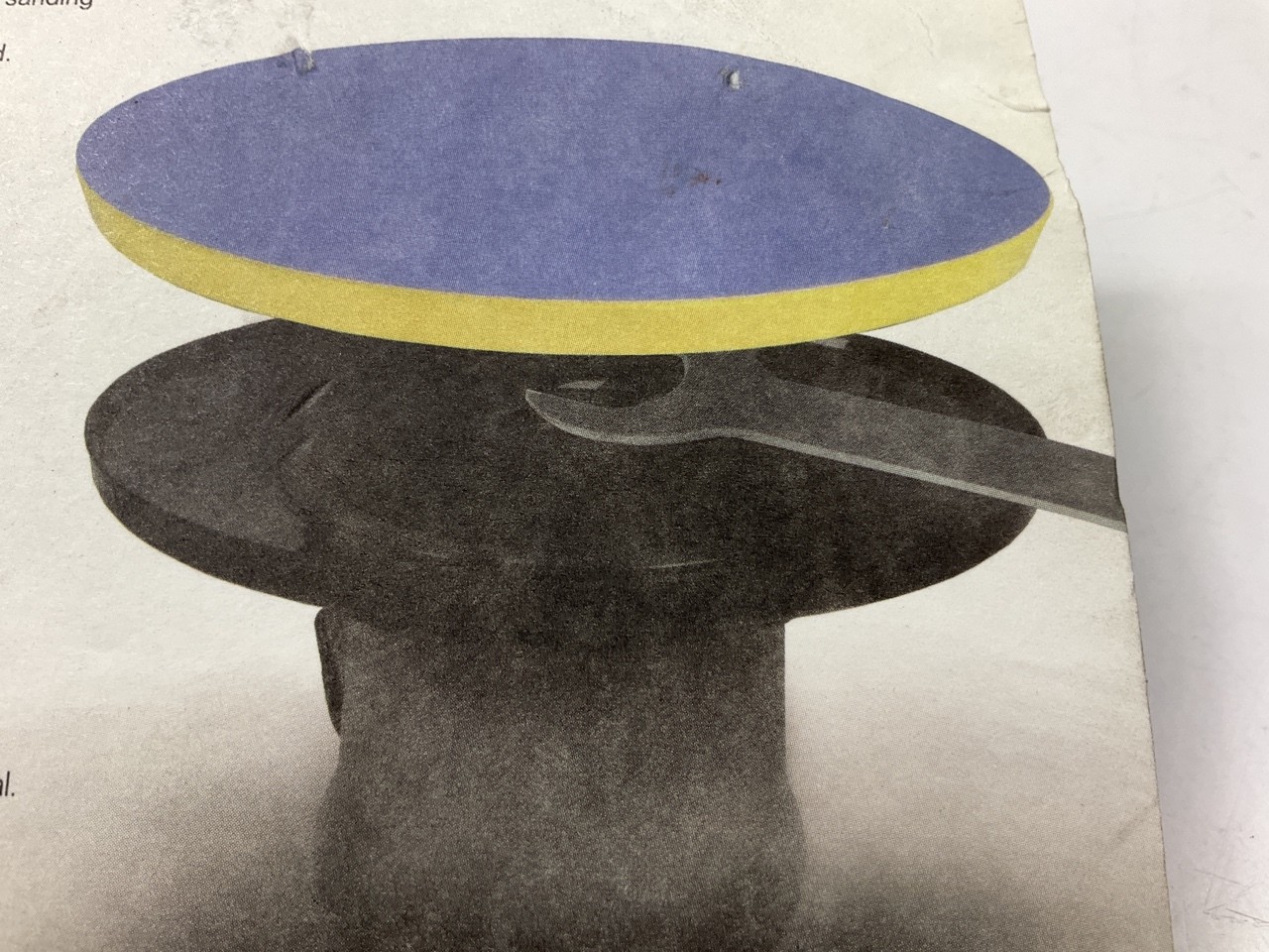 Color Extra CX8245 6" Low Profile Stick-On Disc Pad