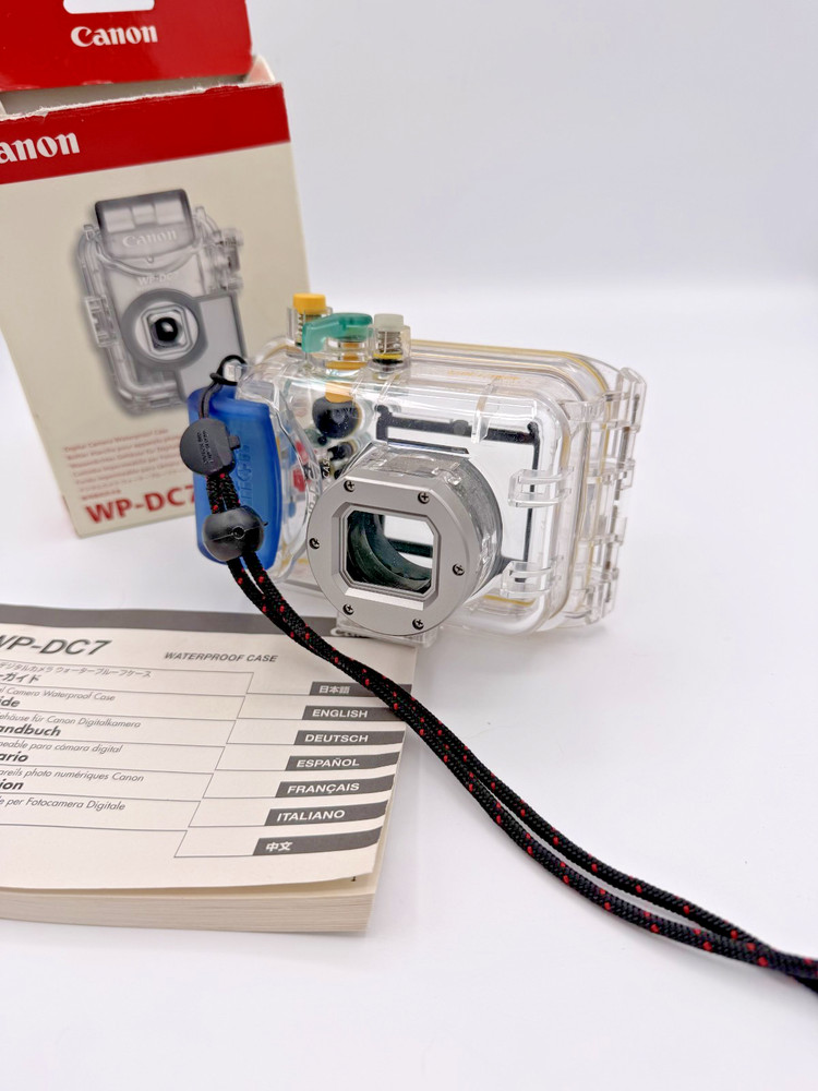 Cannon Digital Camera Clear Waterproof Case WP-DC17 40m /130ft