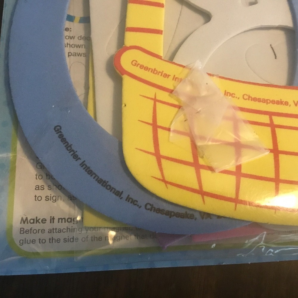 Easter Foam Frame Craft Kit Include Magnets