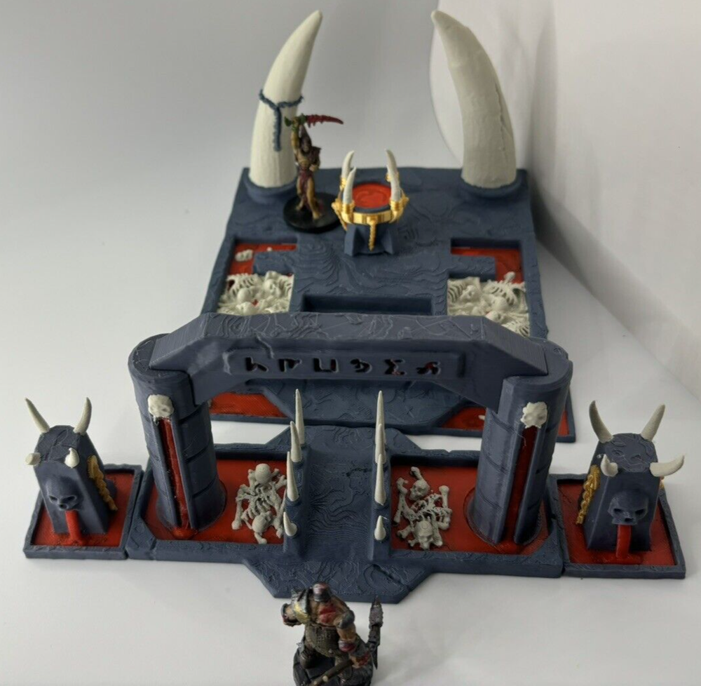 Blood and Bones Tabletop Splash Terrain Set - Unpainted