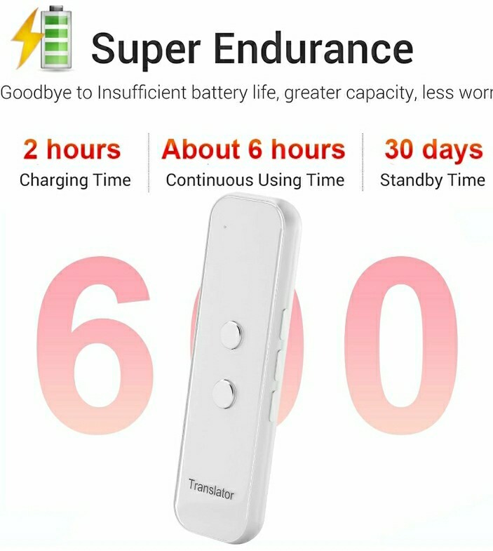 Intelligent Language Translator Tempered Glass 4.2 70+ Languages E8D0