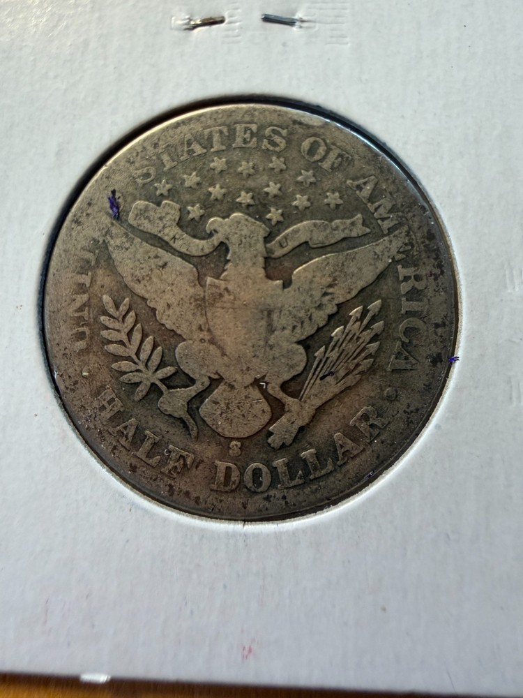1900-S Barber Half Dollar