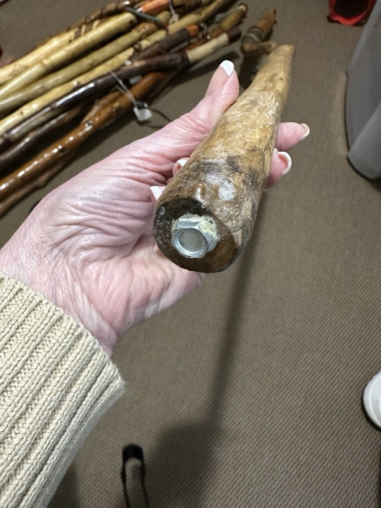 Eagle Head, Topper Hand Carved Walking Stick ￼