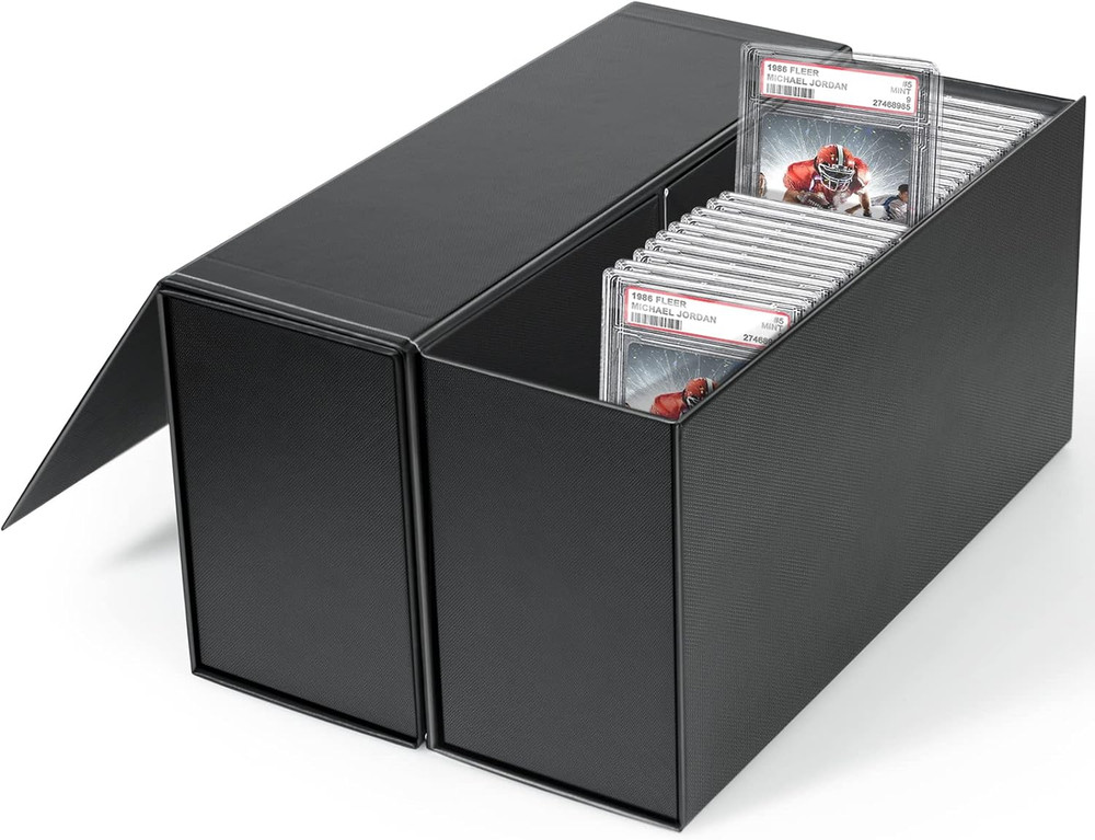 PSA Graded Card Storage Box PSA Graded Card Storage Holder Container Boxes2 Pack