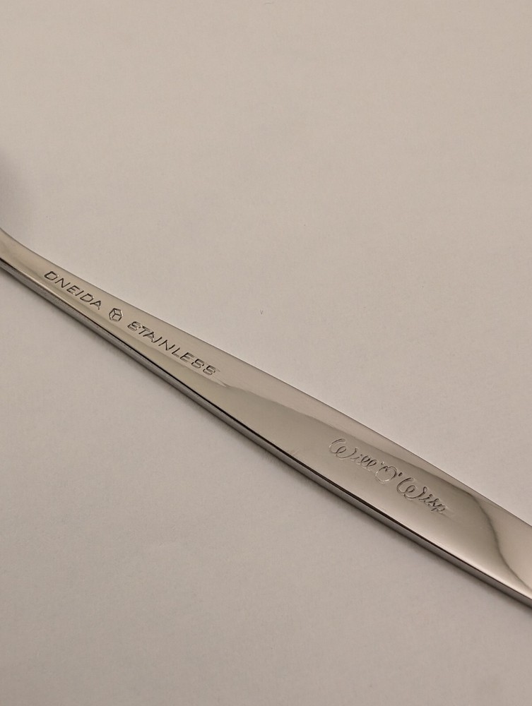 1 Oneida Cube Stainless - WILL O' WISP - TEASPOON 6 1/8"