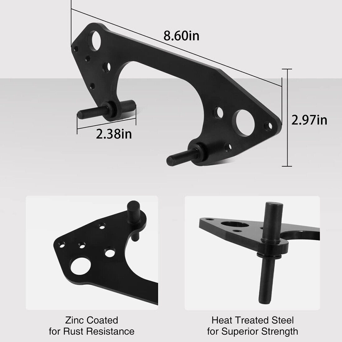 Front Brake Caliper Mounting Bracket 1912496 For Polaris Ranger RZR XP 900 1000