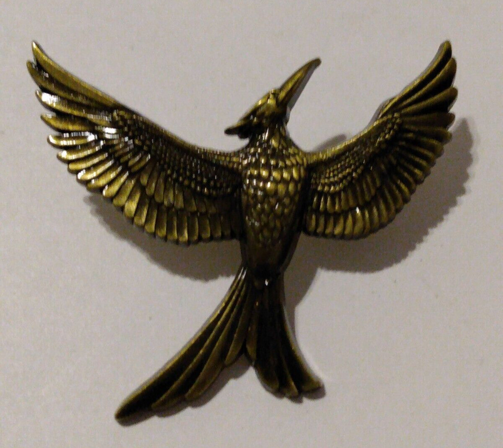 Hunter Games Mockingjay Large Lapel Pin