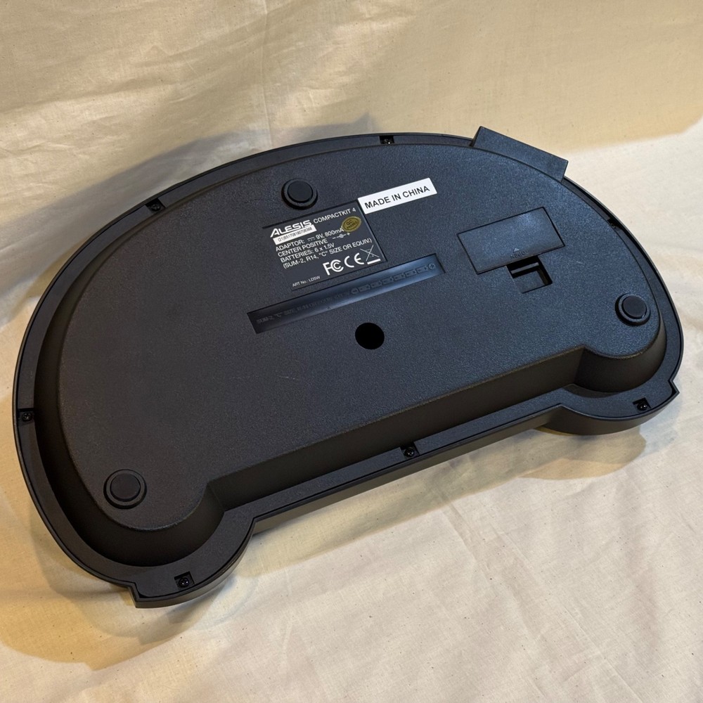 Alesis CompactKit 4 Tabletop Electric Electronic Drum Kit Pads Tested Working