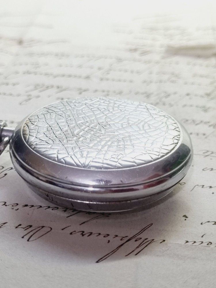 zorba nickel case pocket watch working
