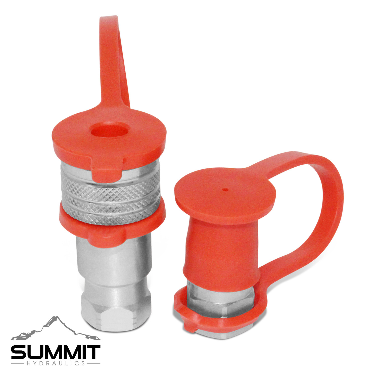 1/4” NPT ISO 5675 Ag Hydraulic Quick Connect Pioneer Style Coupler Set