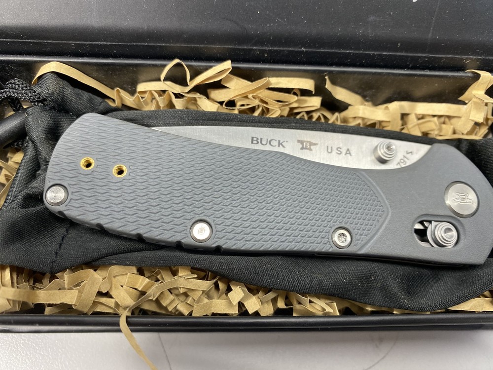 BUCK KNIVES 791 Range Pocket Knife - Gray