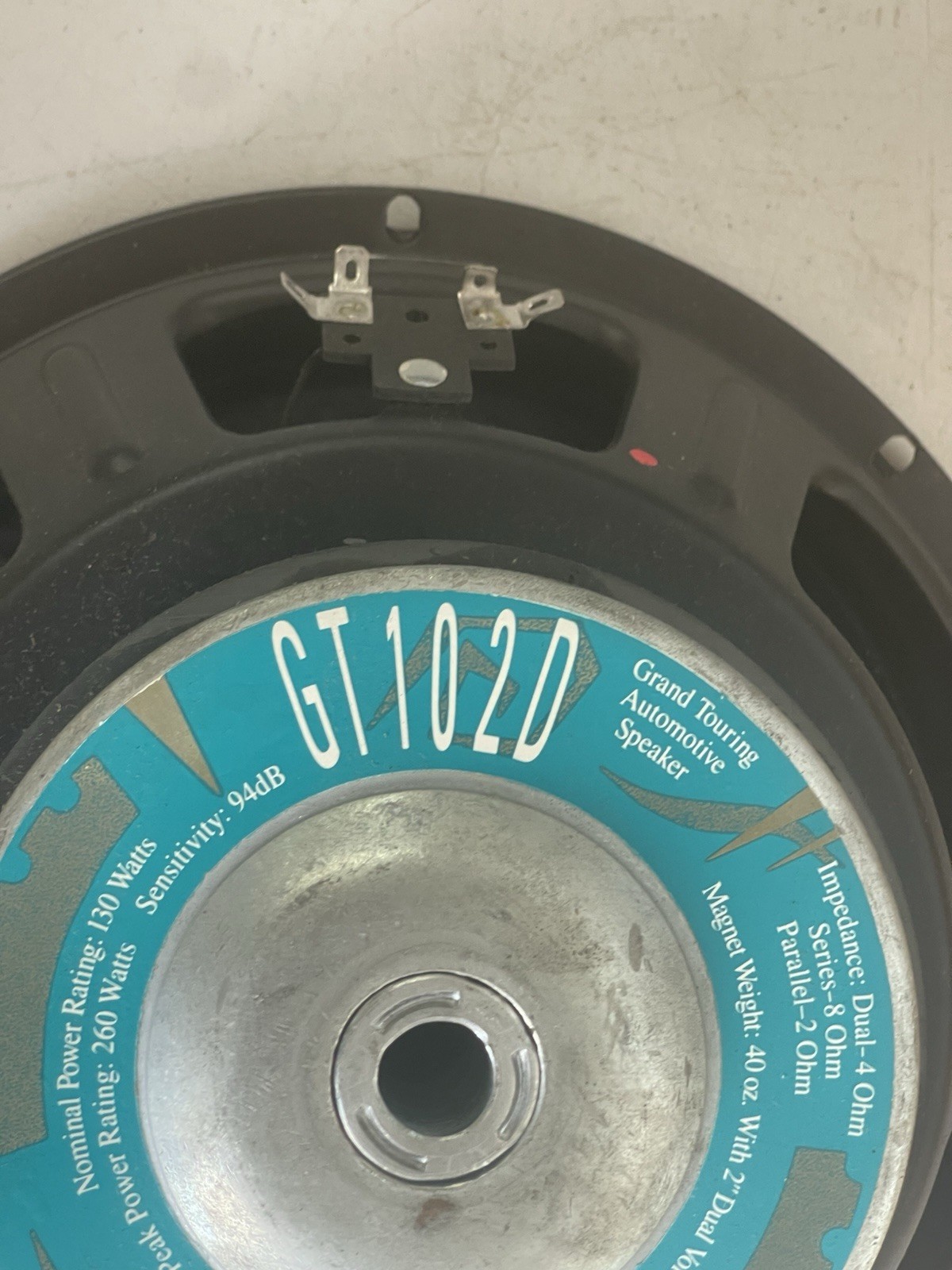 JBL GT102D Grand Touring Automotive Speaker 10" Subwoofer