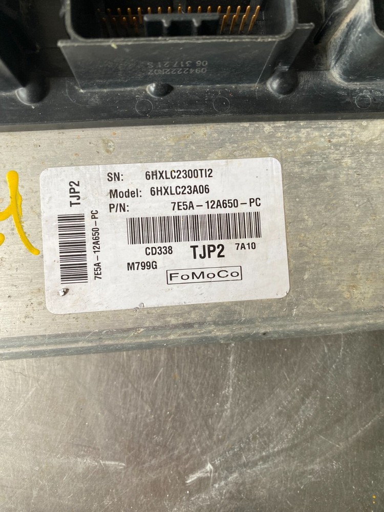 2007-2009 Ford Fusion Ecm 7e5a-12a650-pc Engine Computer Control Module Oem