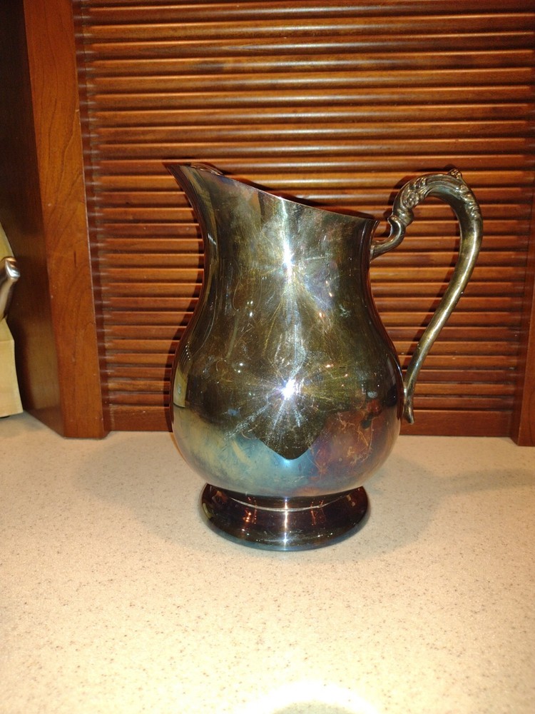 F B Rogers Water Pitcher Silver Plated