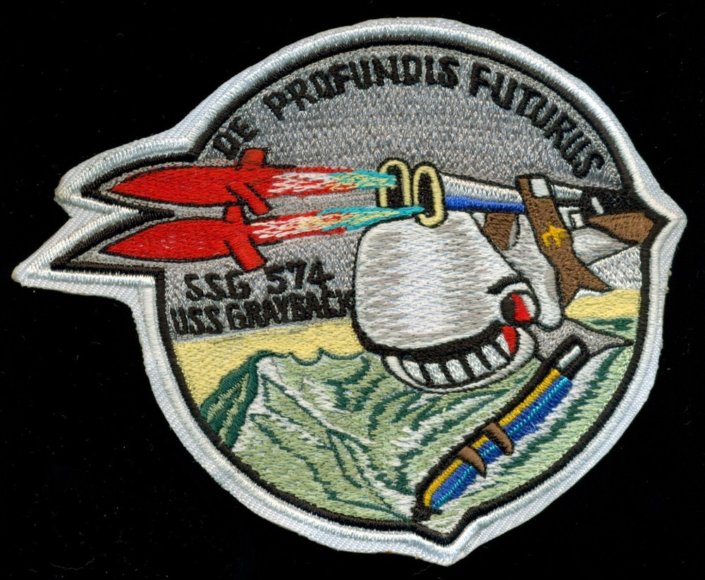 USN Submarine SSG-574 USS Grayback Patch AA-5