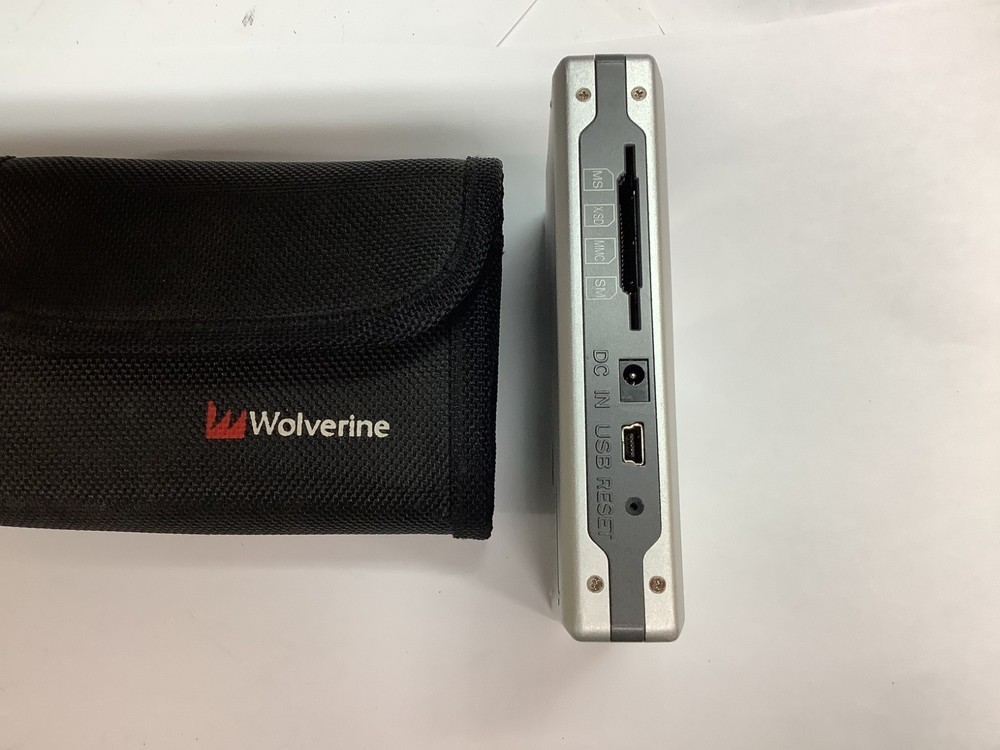 Wolverine Data FlashPac 7000 Series Portable Data Storage/Media Reader Read