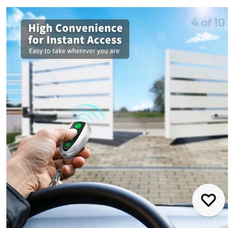2-Pack Swing Sliding Gate Opener Remote Control Fast Free Shipping