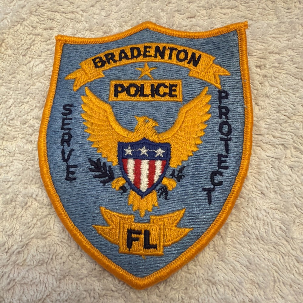 FLORIDA City Of BRADENTON POLICE PATCH