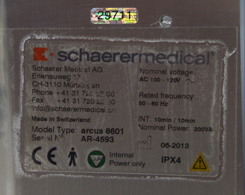 Schaerer Mayfield Arcus 8601 Mobile Universal Operating Imaging Table