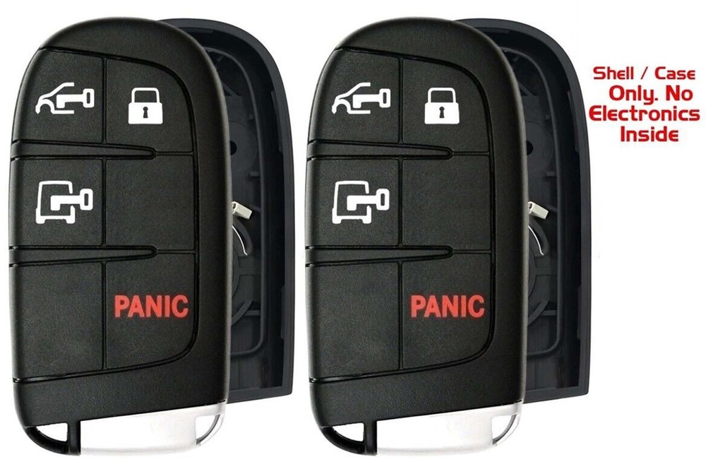 2X New Replacement Keyless Remote Key Fob Shell / CASE Compatible with & fit ...
