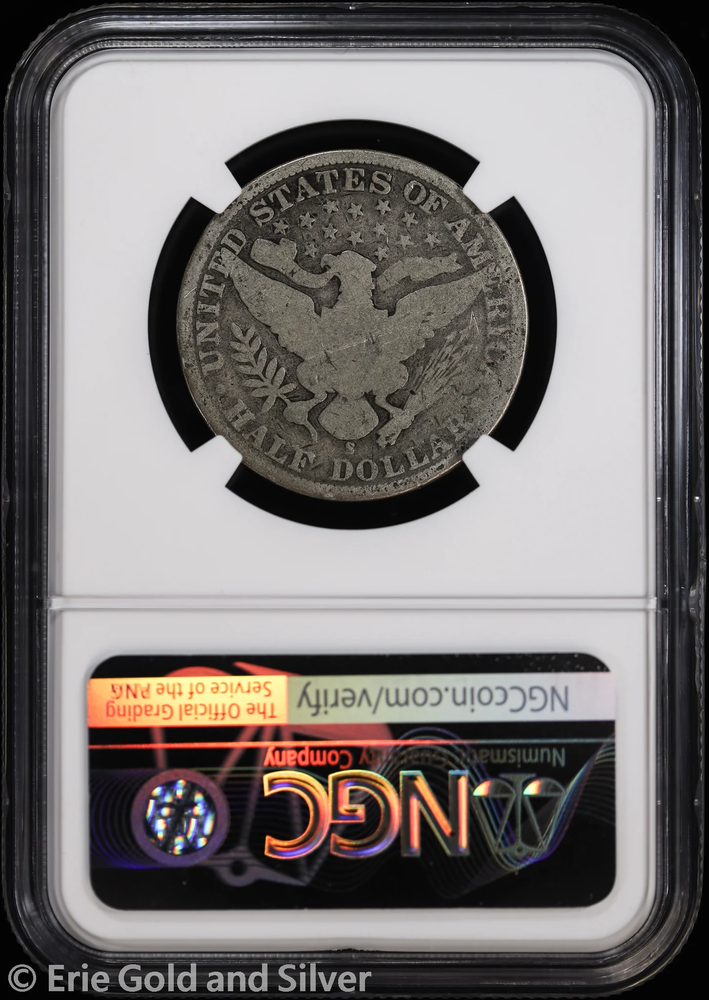 1904-S 50C Barber Half Dollar NGC AG 3