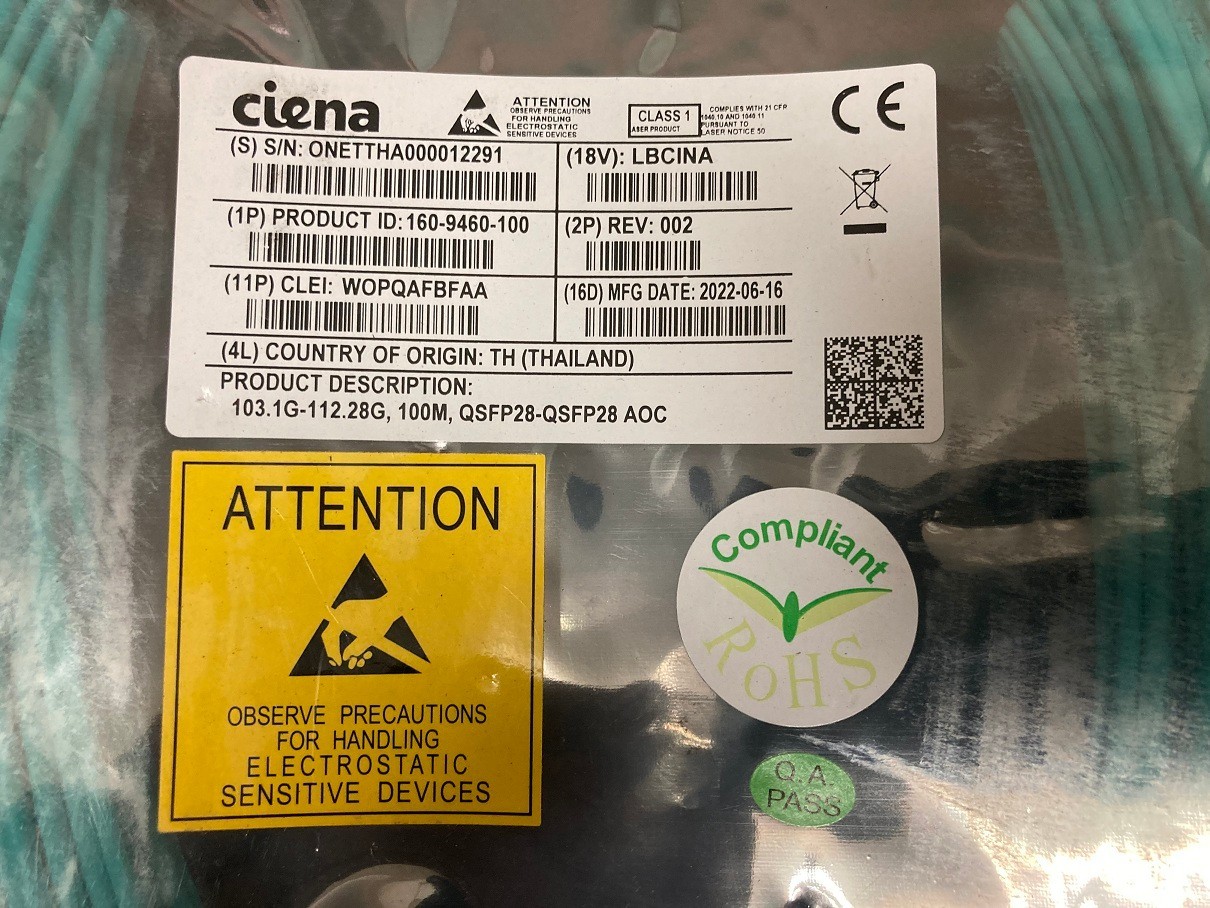 CIENA WOPQAFBFAA 160-9460-100