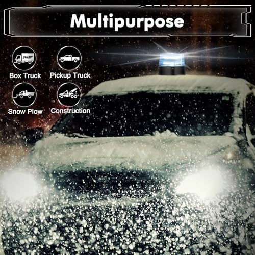 LE228 (Mini) — LED USB Rechargeable Strobe Beacon | Selectable Rotation & Blue