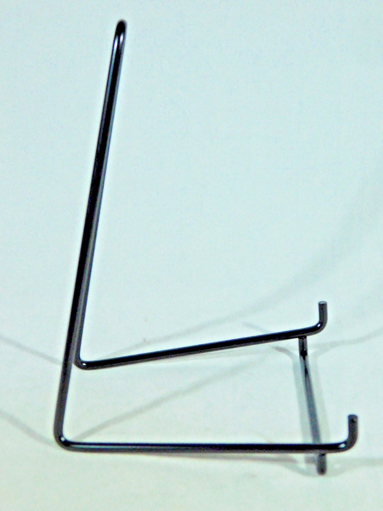 Easel Display Stand Large Sized Black Metal