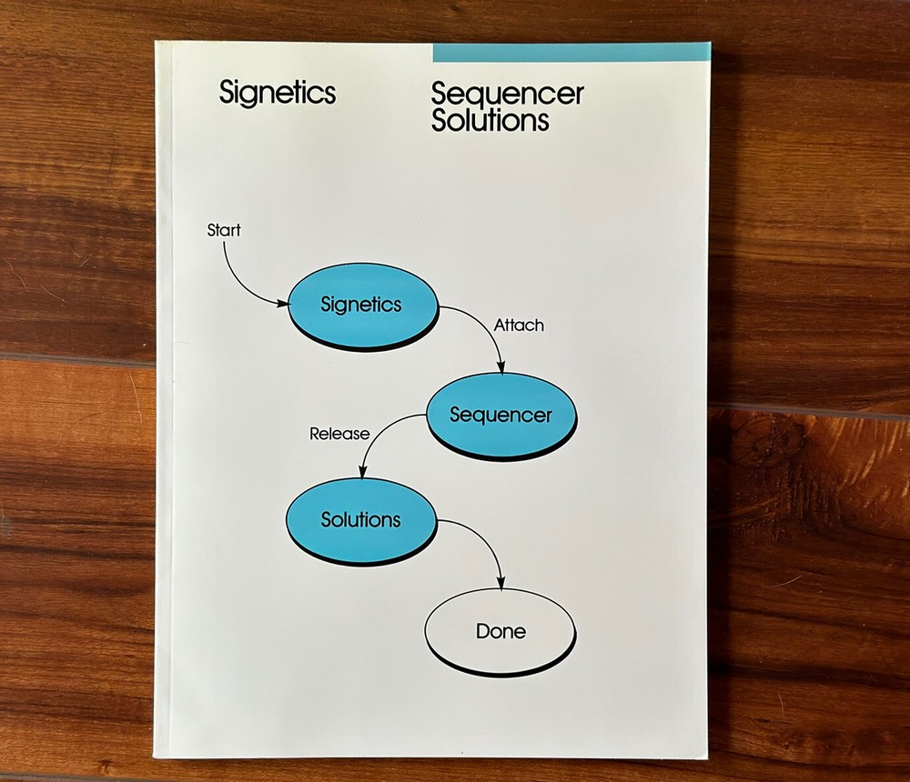 1987 Signetics Designing Made Easy Programmable Logic Sequencers PLS168A/PLS179