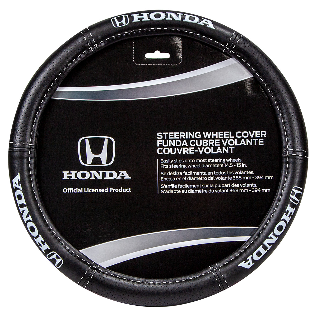 Honda Sport Grip Synthetic Leather Car/SUV/Truck Steering Wheel Cover Gift New