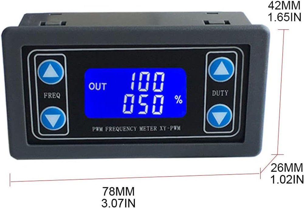 1HZ-150KHZ PWM Frequency Duty Cycle Adjustable Module Generator