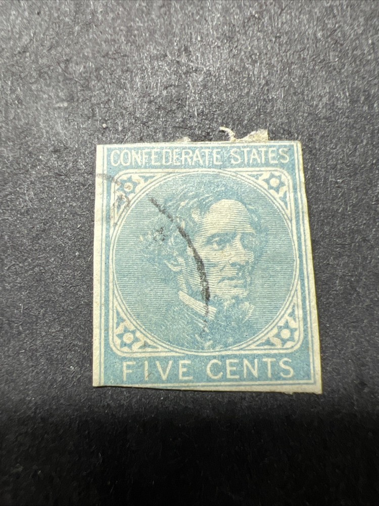 Scott#CSA7 Used Hinged-Davis Blue-US