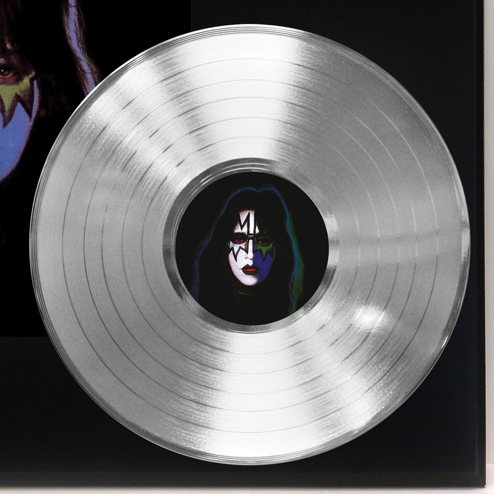 Ace Frehley - Self Title Silver LP Record Plaque Display
