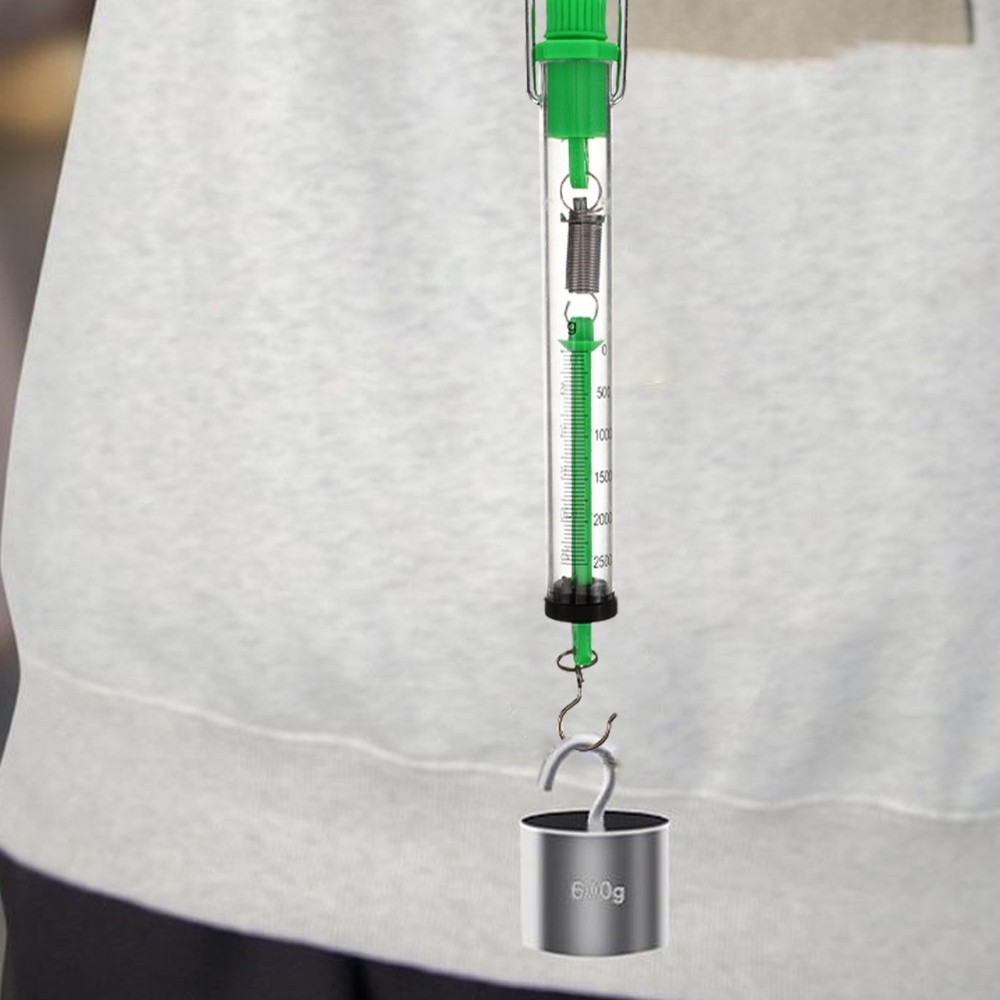 2 Pcs Spring Balance for Luggage Weighing Scale Force Dynamometer