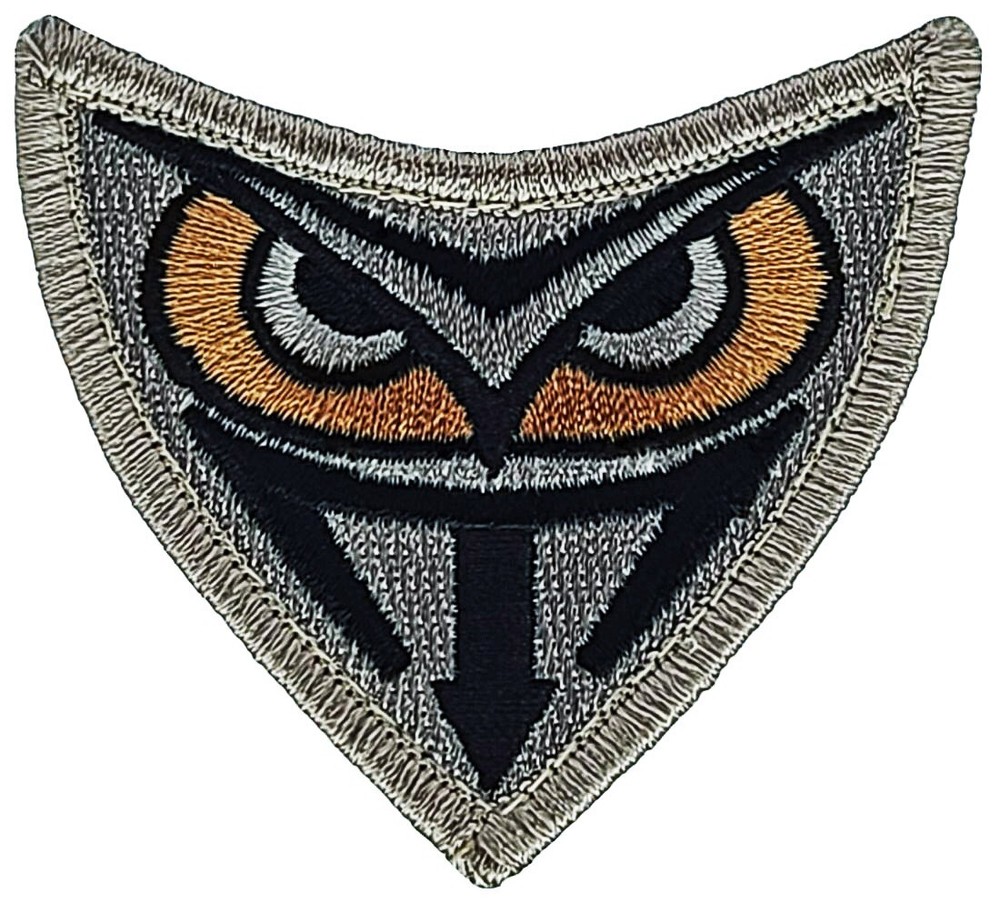 Blade Runner Tyrell Genetic Replicants Owl Logo PATCH | 2PC HOOK BACKING 2.5"