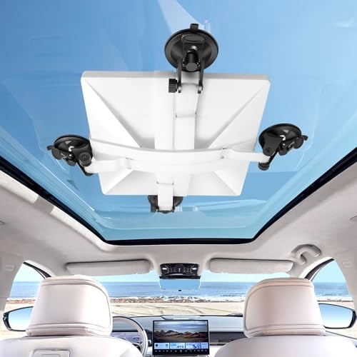 Foldable Starlink Mini Car Mount with Suction Cups - Quick Release