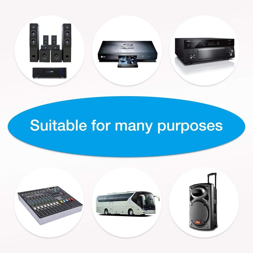 Dynamic Durable Microphone with XLR Cable - Singing/PA Speaker/Karaoke Machine