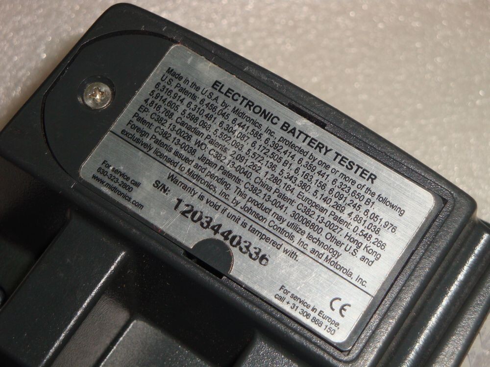 Midtronics CTM-QTS Quick Tester 12-Volt On-line Battery Analyzer