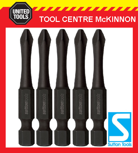 SUTTON IMPACT SUPABIT POWER INSERT BITS - PHILLIPS, SQUARE, HEX, TORX ETC