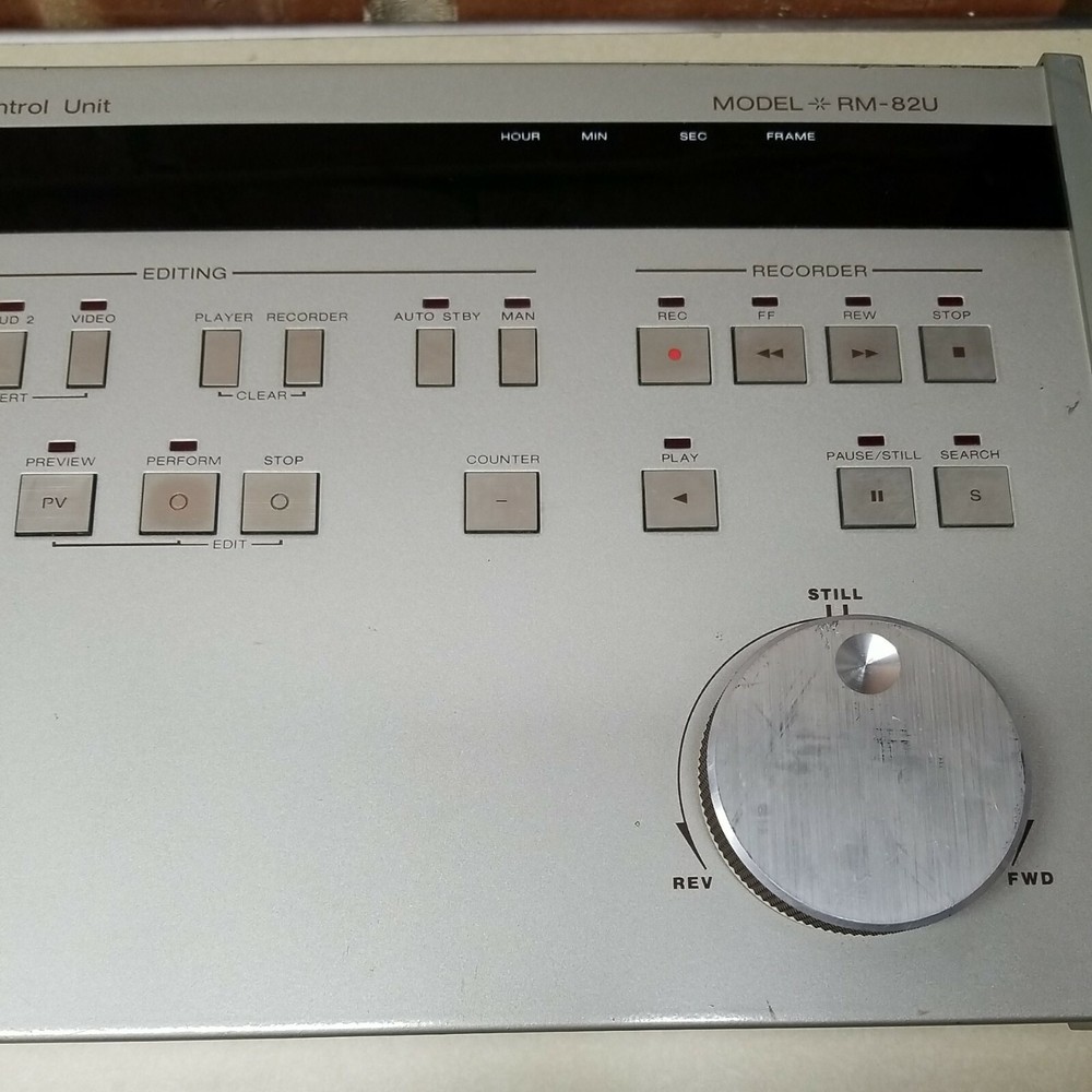 RARE JVC Automatic Editing Control Unit RM-82U