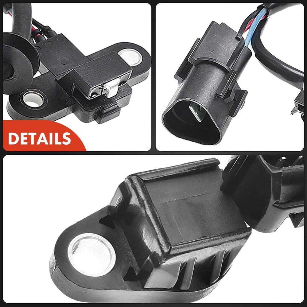 2Pcs Camshaft & 1x Crankshaft Position Sensor for Mitsubishi Eclipse Eagle Talon