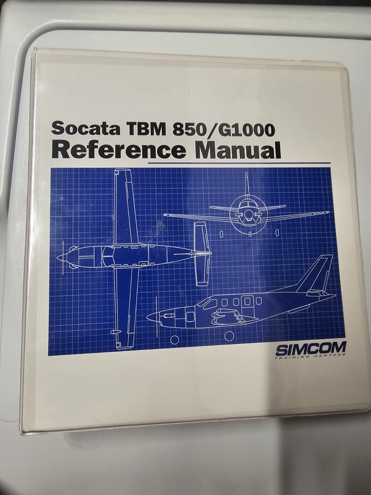 Socata TBM 850, G1000 Reference Manual