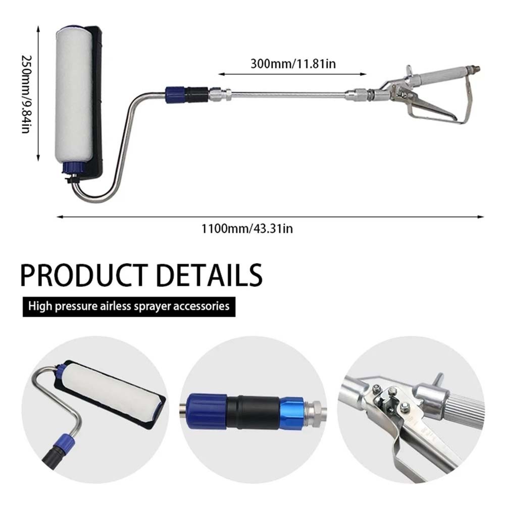 Brush kit Multi-Function Paint Roller Mural Brush for Walls and Ceiling House