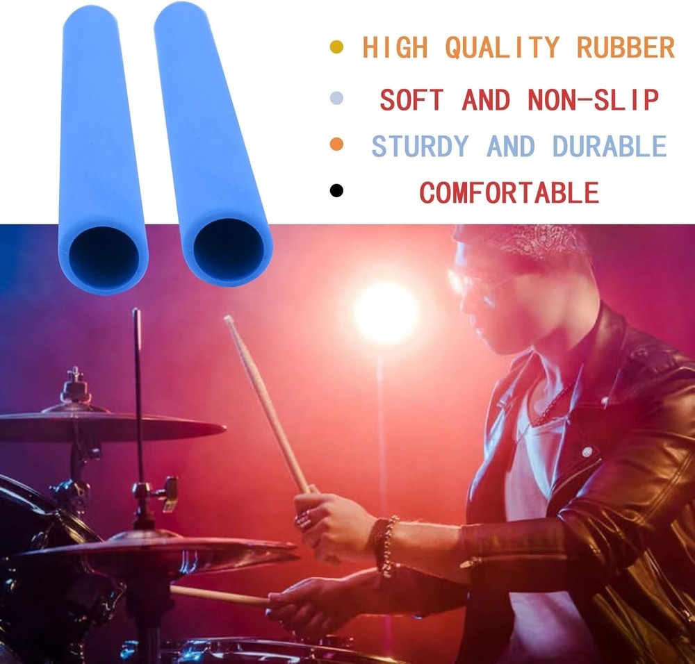 Drummer's Essential Non-Slip Grip Handles 2-Pack – Enhance Your Performance