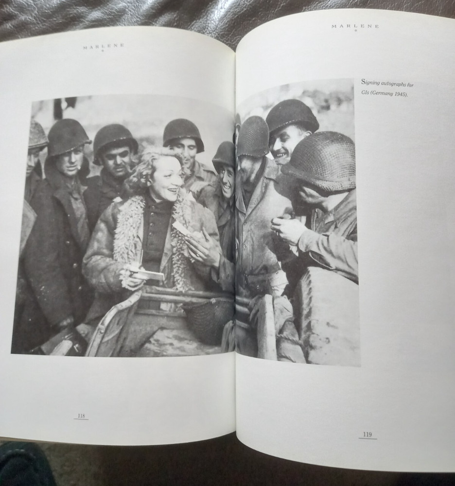 MARLENE Marlene Dietrich by Ricardo Nils Fair Condition Paperback